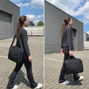 Picture of ACT Suburb shoulder bag for laptops up to 15.6", made from recycled plastic bottles