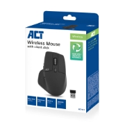 Picture of ACT Wireless mouse 2400 DPI with silent click, eco-friendly, made from recycled materials