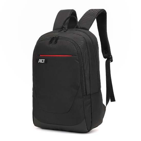 Picture of ACT Suburb Backpack for laptops up to 15.6", made from recycled plastic bottles