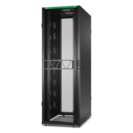 Picture of APC NetShelter SX Server Rack Gen 2, 48U, 2258H x 750W x 1200D mm, with Sides, Black