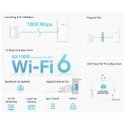 Picture of TP-Link TL-WPA7817 KIT PowerLine network adapter 1000 Mbit/s Ethernet LAN Wi-Fi White 2 pc(s)