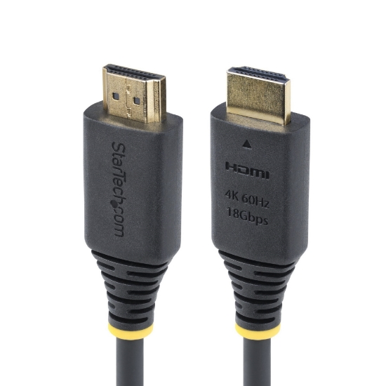 Picture of StarTech.com 4m (13ft) Premium Certified High Speed HDMI Cable, 4K 60Hz/1440p 144Hz, HDR10/HDCP 2.2/ARC, 18Gbps, UHD HDMI 2.0 Cord for TV/Monitor/Display, TPE Jacket