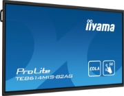 Picture of iiyama PROLITE TE8614MIS-B2AG Digital signage flat panel 2.18 m (86") LCD Wi-Fi 435 cd/m² 4K Ultra HD Black Touchscreen Built-in processor Android 24/7