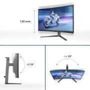 Picture of Philips Evnia 5000 27M2C5200W/00 computer monitor 68.6 cm (27") 1920 x 1080 pixels Full HD LCD Black