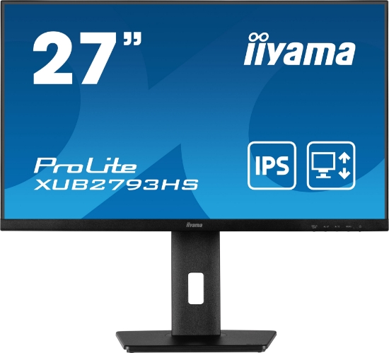 Picture of iiyama ProLite XUB2793HS-B7 computer monitor 68.6 cm (27") 1920 x 1080 pixels Full HD LED Black
