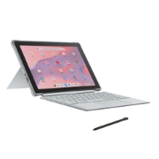 Picture of ASUS Chromebook CM30 Detachable CL3001DM2A-R70341 MediaTek Kompanio 520 26.7 cm (10.5") Touchscreen WUXGA 8 GB LPDDR4x-SDRAM 64 GB eMMC Wi-Fi 6 (802.11ax) ChromeOS Belgian Silver