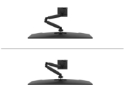 Picture of Neomounts DS60-600BL1 Monitor arm 10-32" - Quick-fix - 180°-stop