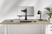 Picture of Neomounts DS60-600BL1 Monitor arm 10-32" - Quick-fix - 180°-stop