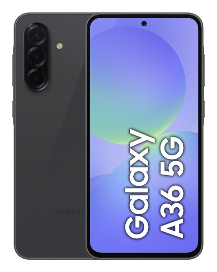 Picture of Samsung Galaxy A36 5G 6.7" Dual SIM Android 15 USB Type-C 8 GB 256 GB 5000 mAh Black