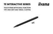 Picture of iiyama TE6513A-B1AG Signage Display Interactive flat panel 163.8 cm (64.5") Wi-Fi 450 cd/m² 4K Ultra HD Black Touchscreen Built-in processor Android 18/7