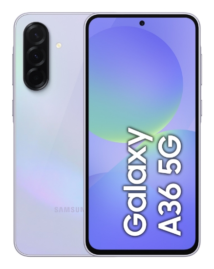 Picture of Samsung Galaxy A36 5G 17 cm (6.7") Dual SIM Android 15 USB Type-C 6 GB 128 GB 5000 mAh Lavender