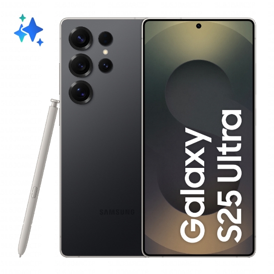 Picture of Samsung Galaxy S25 Ultra 17.5 cm (6.9") Dual SIM Android 15 5G USB Type-C 12 GB 256 GB 5000 mAh Black, Titanium