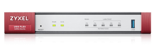 Picture of Zyxel USGFLEX50HP-EU0102F hardware firewall 0.35 Gbit/s