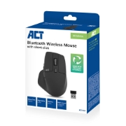 Picture of ACT Wireless multi-connect mouse Bluetooth or USB-A receiver, 2400 DPI with silent click, eco-friendly