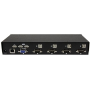Picture of StarTech.com 4 Port USB VGA KVM Switch with DDM Fast Switching Technology and Cables