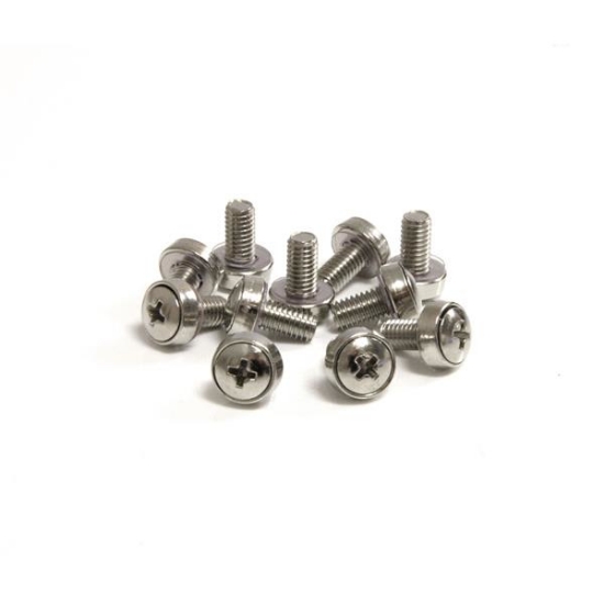 Picture of StarTech.com 50 Pkg M6 Mounting Screws for Server Rack Cabinet