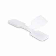 Picture of StarTech.com 3.5in (9cm) Cable Labels, 100 Pack, White, Hook-to-Hook Fastener Cable Tags, Write-On Cord Labels for Cable Management, Cord Identification Tags