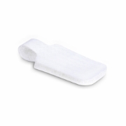 Picture of StarTech.com 3.5in (9cm) Cable Labels, 100 Pack, White, Hook-to-Hook Fastener Cable Tags, Write-On Cord Labels for Cable Management, Cord Identification Tags