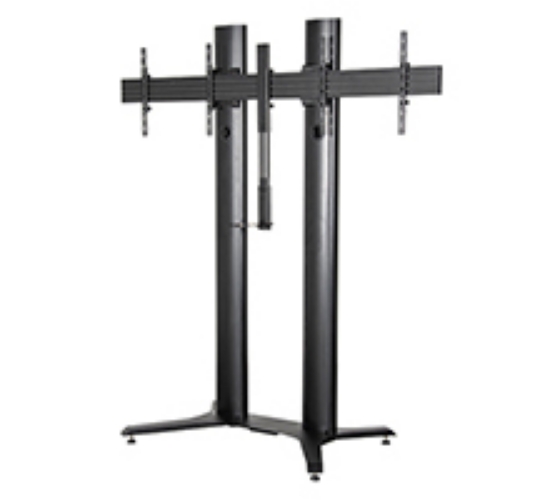 Picture of B-Tech MODE-AL - Premium Freestanding Twin Screen VC Stand - (VESA 600 x 400) - 2m