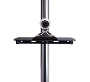 Picture of B-Tech Small AV Accessory Shelf (Steel) for Collar Mounting - 300 x 300mm