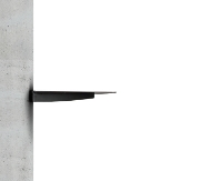 Picture of B-Tech Small AV Accessory Shelf (Steel) for Collar Mounting - 300 x 300mm
