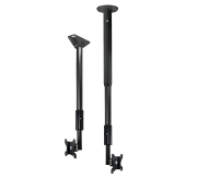 Picture of B-Tech SYSTEM 2 - Flat Screen Mount with Tilt & Swivel (VESA 100) for Ø50mm Poles