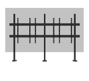Picture of B-Tech SYSTEM X - Bolt-Down Stand for LG 171inch All-In-One Ultra-wide dvLED Displays