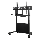 Picture of B-Tech Universal Flat Screen Trolley with Motorised Height Adjustment (VESA 1000 x 600) 100kg