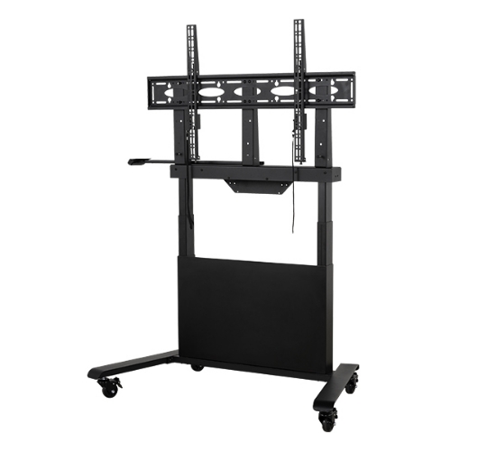 Picture of B-Tech Universal Flat Screen Trolley with Motorised Height Adjustment (VESA 1000 x 600) 100kg