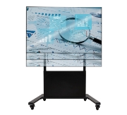 Picture of B-Tech Universal Flat Screen Trolley with Motorised Height Adjustment (VESA 1000 x 600) 100kg
