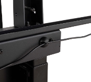 Picture of B-Tech Universal Flat Screen Trolley with Motorised Height Adjustment (VESA 1000 x 600) 100kg