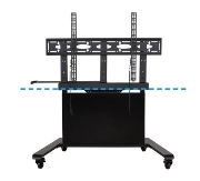Picture of B-Tech Universal Flat Screen Trolley with Motorised Height Adjustment (VESA 1000 x 600) 100kg