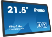 Picture of iiyama TW2223AS-B2 Signage Display Interactive flat panel 54.6 cm (21.5") Wi-Fi 400 cd/m² Full HD Black Touchscreen Built-in processor Android 12 24/7