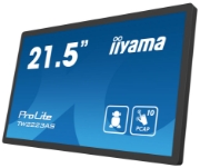 Picture of iiyama TW2223AS-B2 Signage Display Interactive flat panel 54.6 cm (21.5") Wi-Fi 400 cd/m² Full HD Black Touchscreen Built-in processor Android 12 24/7