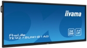 Picture of iiyama TE9218UWI-B1AG Signage Display Interactive flat panel 2.32 m (91.5") LED Wi-Fi 500 cd/m² 5K Ultra HD Black Touchscreen Built-in processor Android 16/7