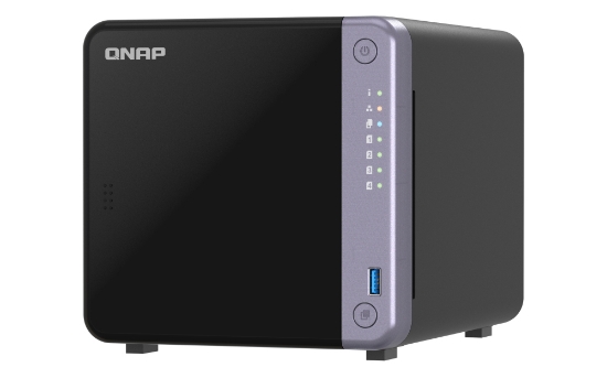 Picture of QNAP TS-432X-4G NAS/storage server Tower Alpine Alpine AL-524 4 GB DDR4 QNAP QTS Black