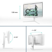 Picture of Philips Evnia 27M2N3201A/00 computer monitor 68.6 cm (27") 1920 x 1080 pixels Full HD LCD White