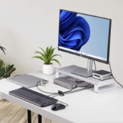Picture of StarTech.com Peripheral Cable Anchor Lock, Secure Keyboard/Mouse, Cable Lock For Shared Office/Public Computers, Cable Trap Compatible w/Laptop Security Cable/Padlock - TAA