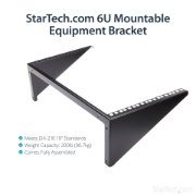 Picture of StarTech.com Vertical Wall-Mount Server Rack - Solid Steel - 6U