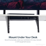 Picture of StarTech.com Vertical Wall-Mount Server Rack - Solid Steel - 6U