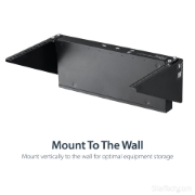 Picture of StarTech.com Vertical Wall-Mount Server Rack - Solid Steel - 6U
