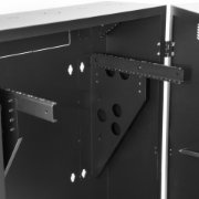 Picture of StarTech.com 8U 19" Vertical Wall Mount Server Rack Cabinet - Low Profile (15") - 30" Deep Locking Network Enclosure w/2U for Switch Patch Panel Router Mounting IT/Data Cabinet Assembled