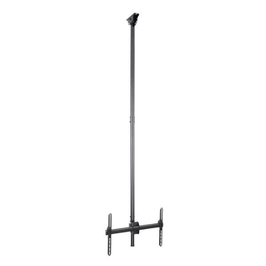 Picture of StarTech.com TV Ceiling Mount - Full-Motion Universal Hanging Single Screen Mount with Adjustable Telescopic Long Pole - Tilt / Swivel - VESA Bracket for 32”-75" Displays