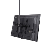Picture of StarTech.com TV Ceiling Mount - Full-Motion Universal Hanging Single Screen Mount with Adjustable Telescopic Long Pole - Tilt / Swivel - VESA Bracket for 32”-75" Displays