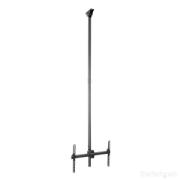 Picture of StarTech.com TV Ceiling Mount - Full-Motion Universal Hanging Single Screen Mount with Adjustable Telescopic Long Pole - Tilt / Swivel - VESA Bracket for 32”-75" Displays