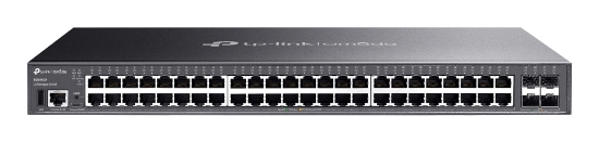 Picture of TP-Link Omada SG5452X network switch Managed L3 Gigabit Ethernet (10/100/1000) Black
