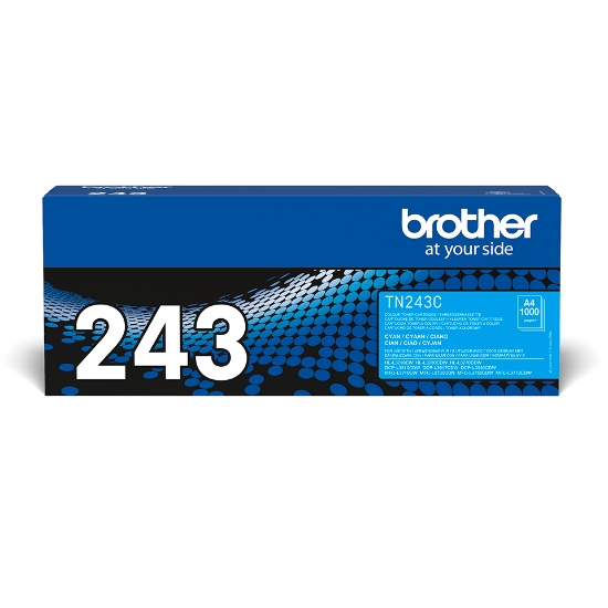 Picture of Brother TN-243C toner cartridge 1 pc(s) Original Cyan