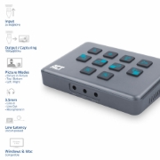 Picture of ACT Dual HDMI input USB-C Video Switcher for capturing and live streaming