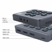 Picture of ACT Dual HDMI input USB-C Video Switcher for capturing and live streaming