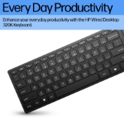 Picture of HP Wired Desktop 320K Keyboard